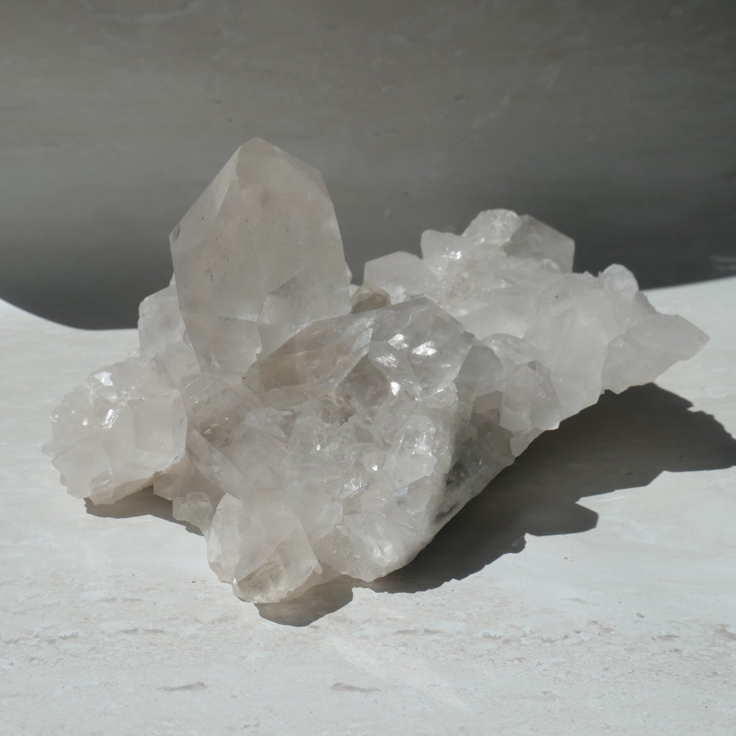 Clear Quartz Cluster - LRG