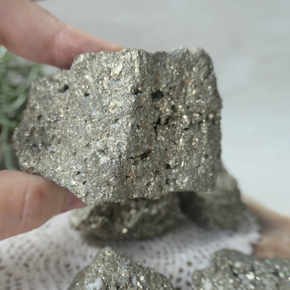 Pyrite Raw Chunks - Low Grade