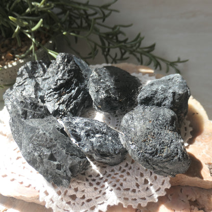 Black Tourmaline Rough Medium