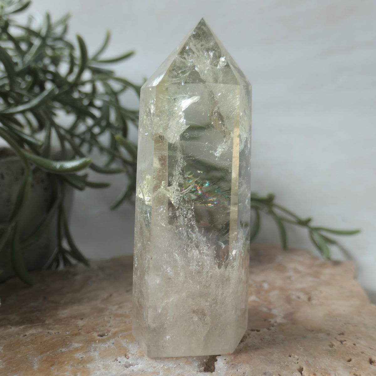 Natural Citrine Tower #F2