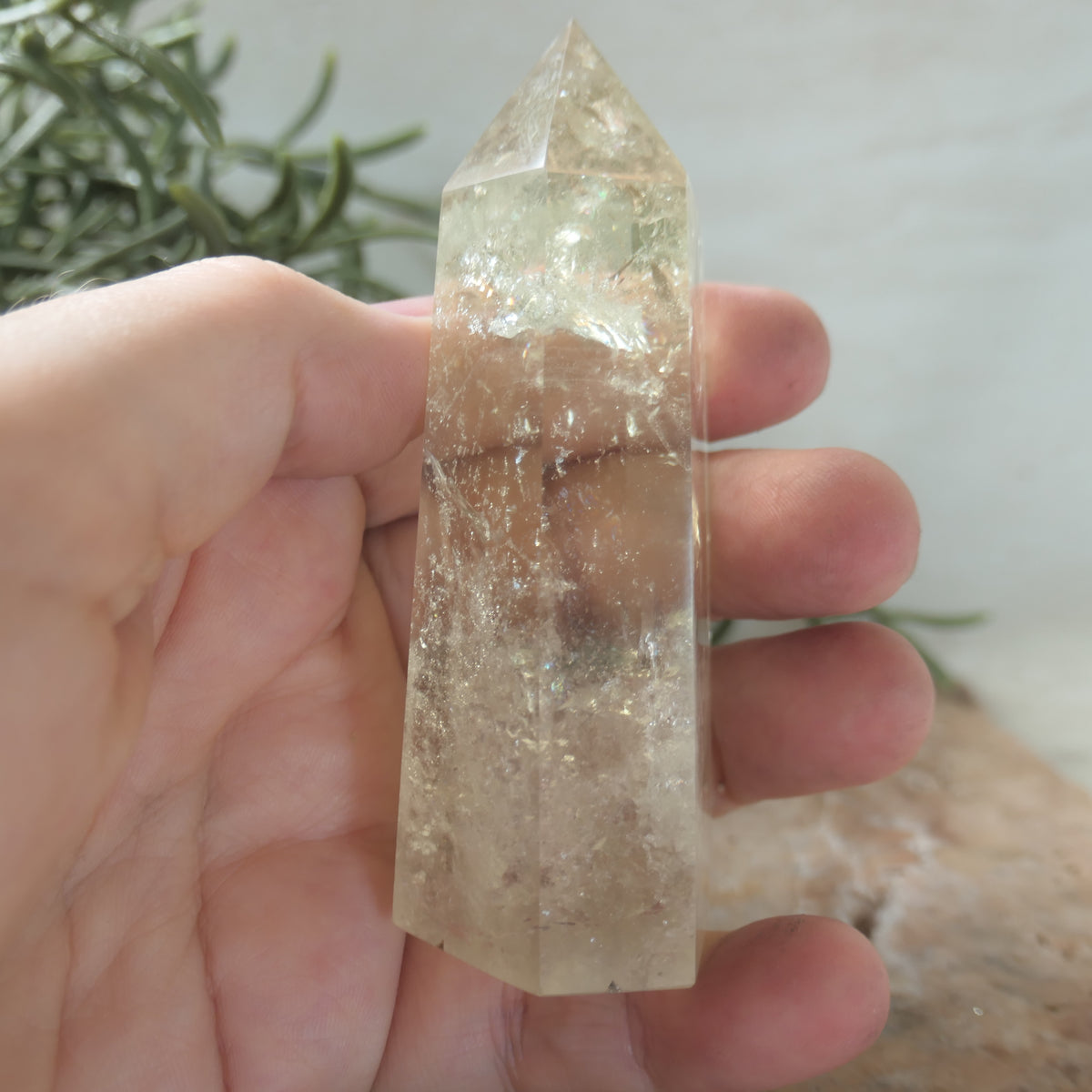 Natural Citrine Tower #F2