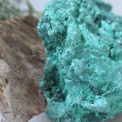 Fibrous Malachite Specimen Large