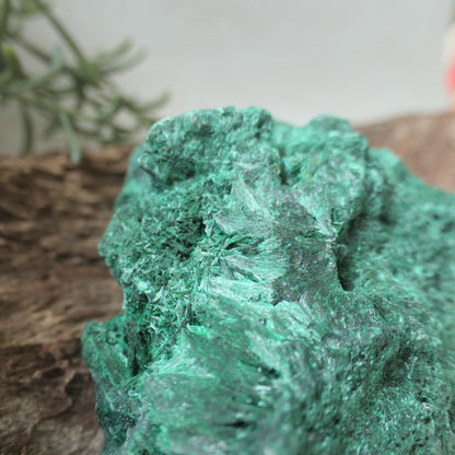 Fibrous Malachite Specimen Large