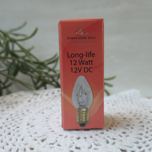 Long-life Salt Lamp Light Bulbs –  (12V-12W)
