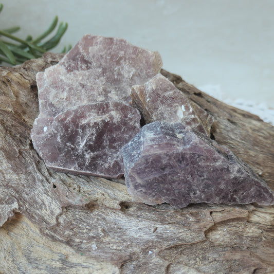Lepidolite Slices