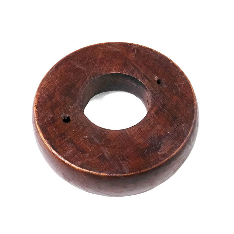Round Timber Base (Lamp Component) – Small