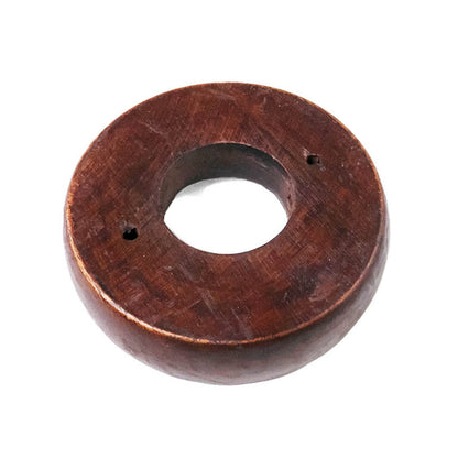 Round Timber Base (Lamp Component) – Small