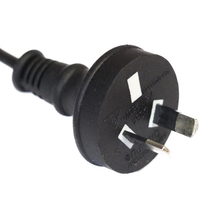 Replacement Crystal Lamp Power Cord – Black (220V-240V)