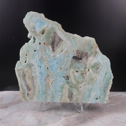 Blue Aragonite Slab