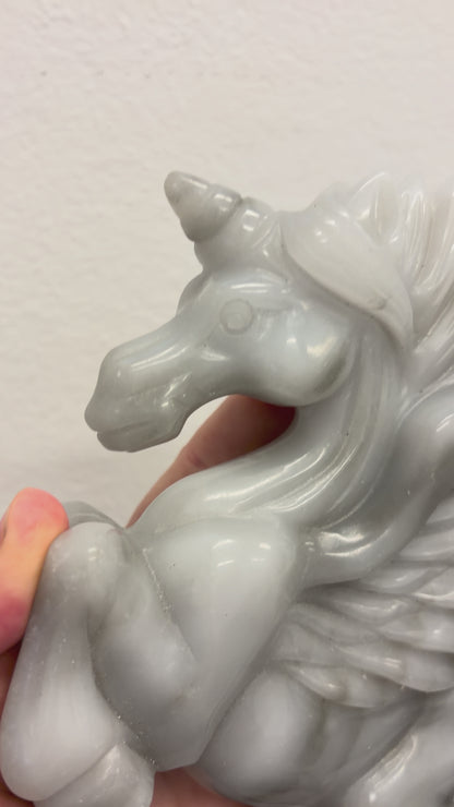 Jasper carved unicorn