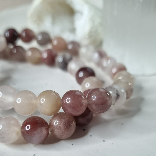 Purple Aventurine bead bracelet 8mm