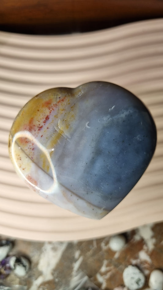 Ocean Jasper Heart#3