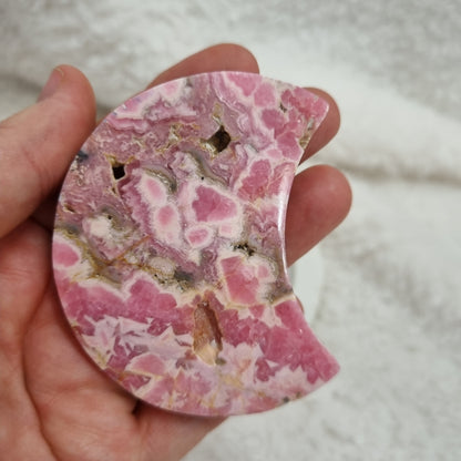 Rhodochrosite Moon